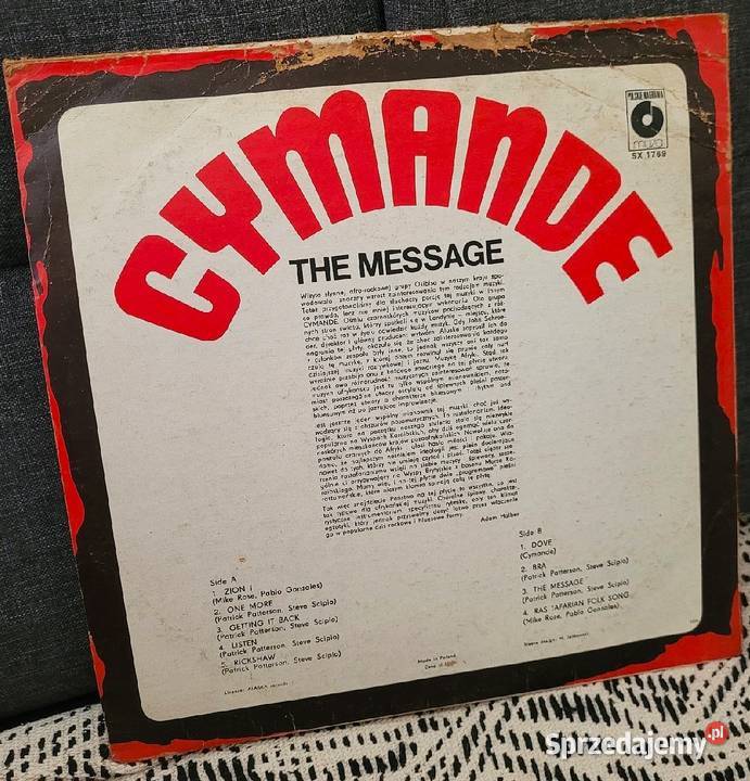 Cymande The Message płyta winylowa z roku 1979 płyta winylowa Chełmno