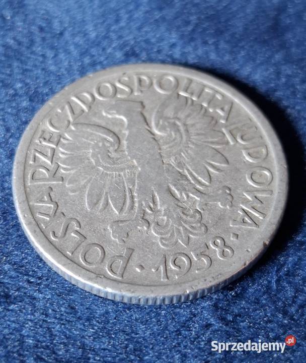 2 złote z okresu PRL z 1958 Jagody
Pierwszy Wejherowo