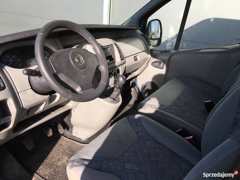 VIVARO TRAFIC 25 DCI L2H2 2xDRZWI BOCZNE KLIMA manualna wielkopolskie