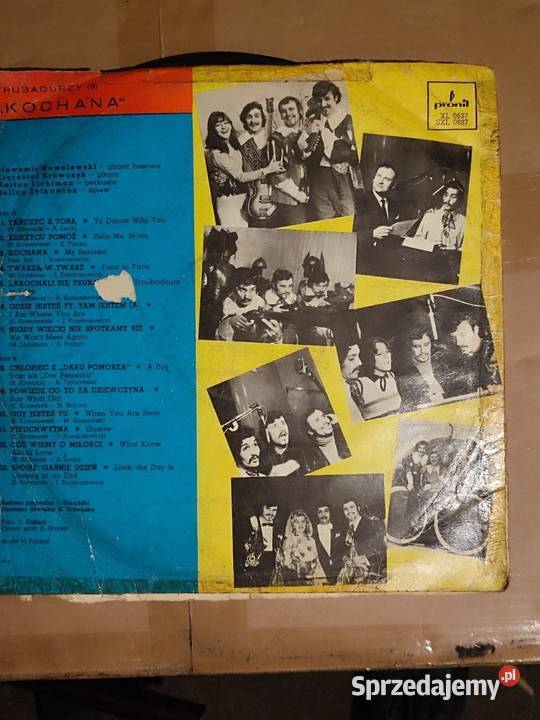 Płyta winylowa Trubadurzy Kochana Złotoryja