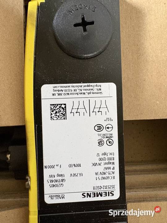 Siemens 3SE53120SE11 Safety switch Pozostałe