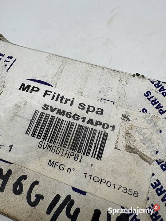 MP Filtri SVM6G1AP01 Przełącznik manometrów Pozostałe sprzedam