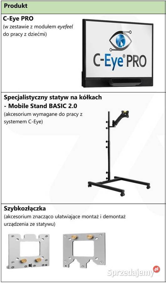 System CEye II PRO Gwarancja i Faktura VAT Sprzęt medyczny Szczecin