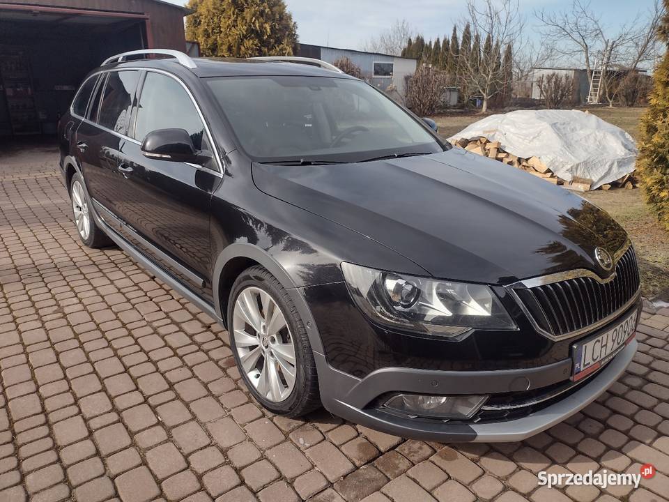 SKODA Superb 20TDI 170 SCOUT 44 Skóry Panorama lubelskie