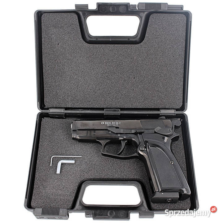 Pistolet wiatrówka Voltran Ekol ES 66C Black 45 Warszawa