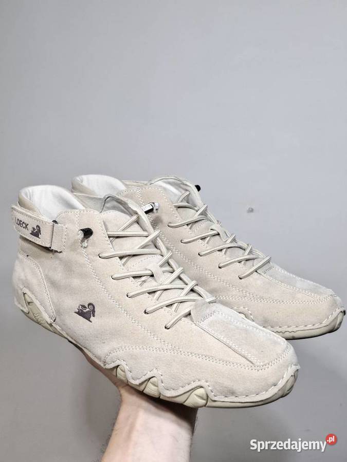 Męskie zamszowe sneakersy wysokie buty LDECK 44 małopolskie Kraków