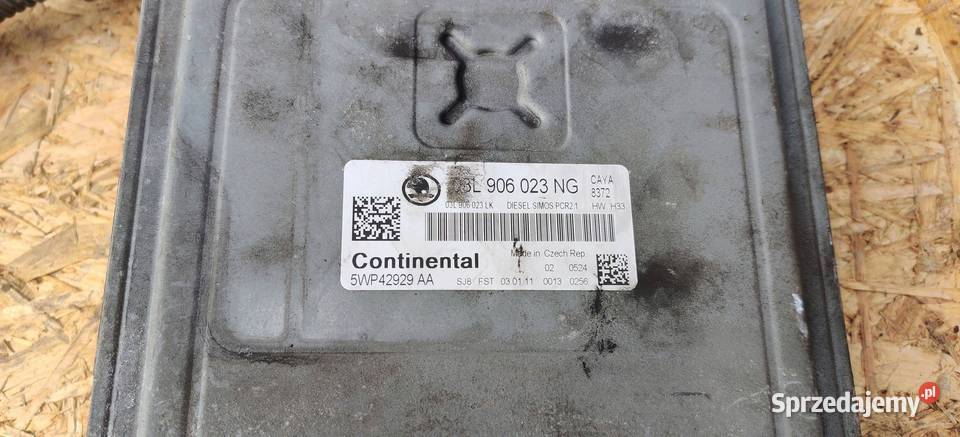 SKODA FABIA MK2 5J 2008 STEROWNIK MODUŁ ECU Części samochodowe Gliwice