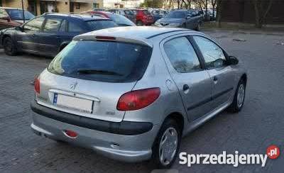Peugeot 206 XR Presence LPG Sekwencja poduszka powietrzna 206 Warszawa