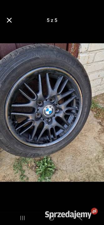 Aluski 16 7j BMW E36 E46 ŁADNE OPONKI Samochodowe Pionki sprzedam