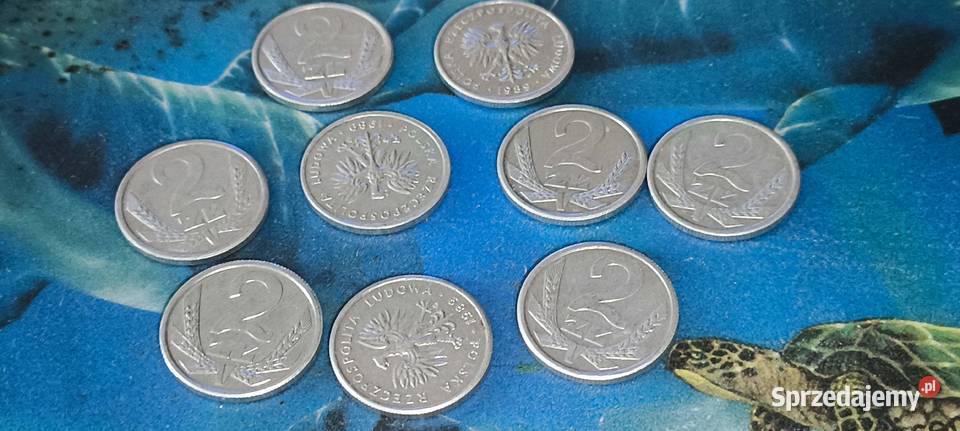 Monety PRL 2 1989 r Gliwice