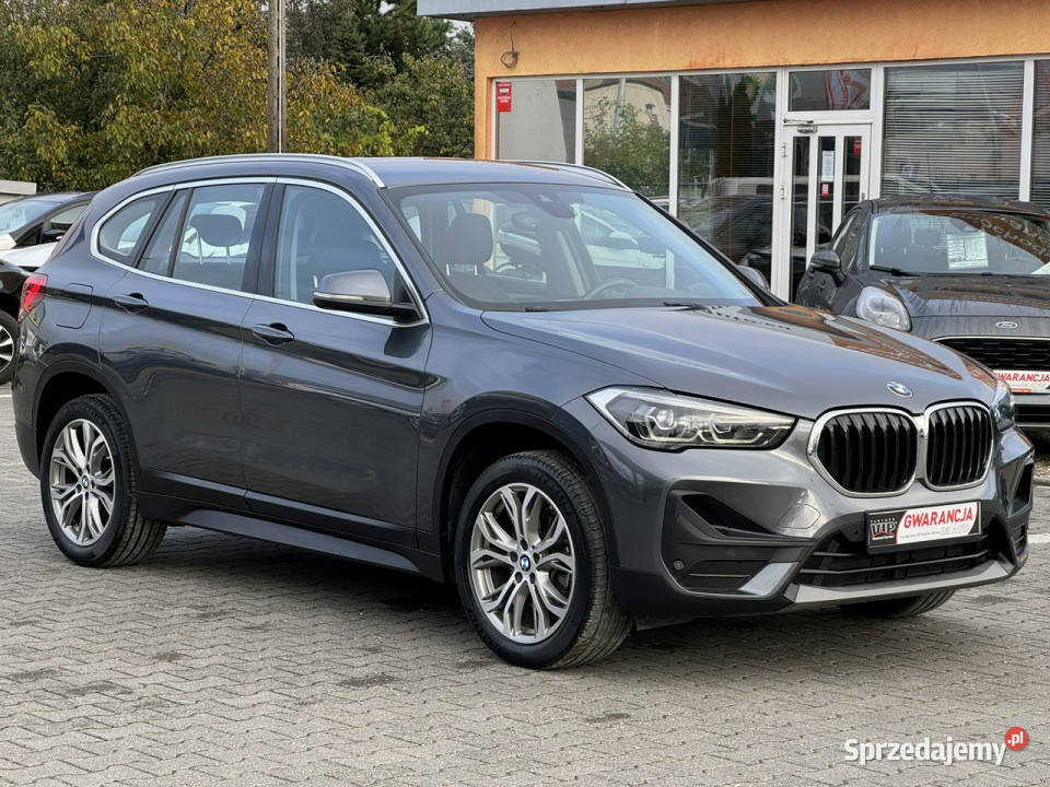 BMW X1 FILMAutomatLEDPotwierdzony PrzebiegRoczna szary Suchy Las