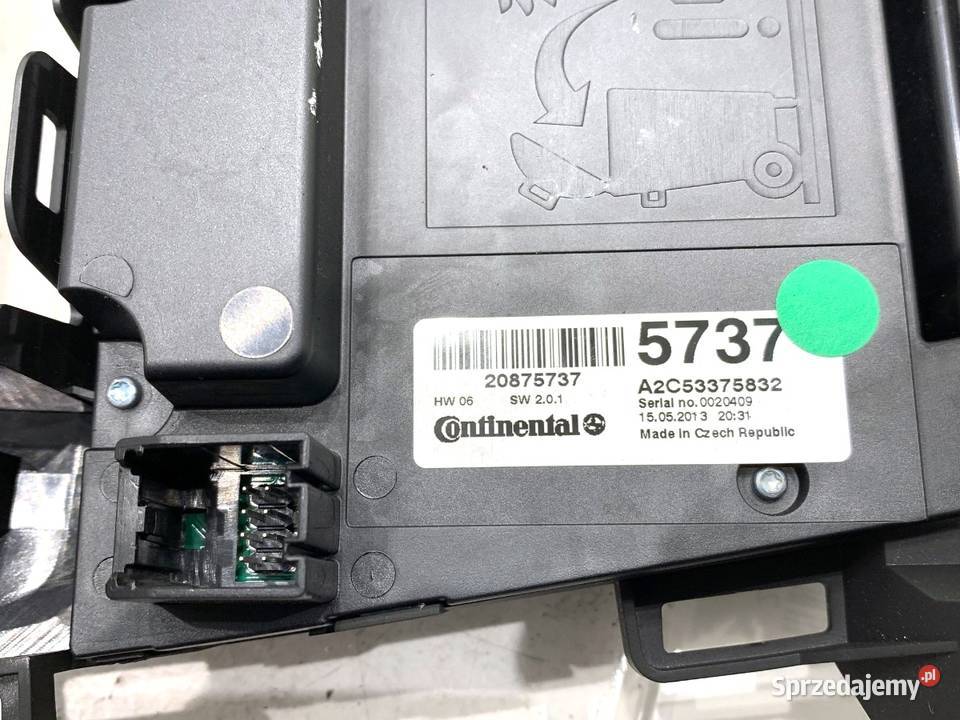 PANEL STEROWANIA NAWIGACJI OPEL ZAFIRA C