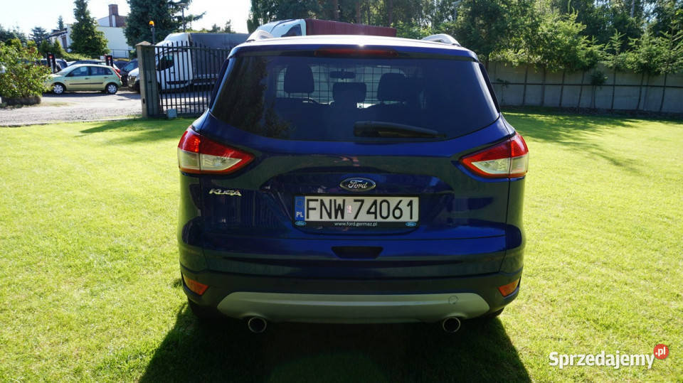 Ford Kuga super stan Gwarancja II 2012 niebieski lubuskie