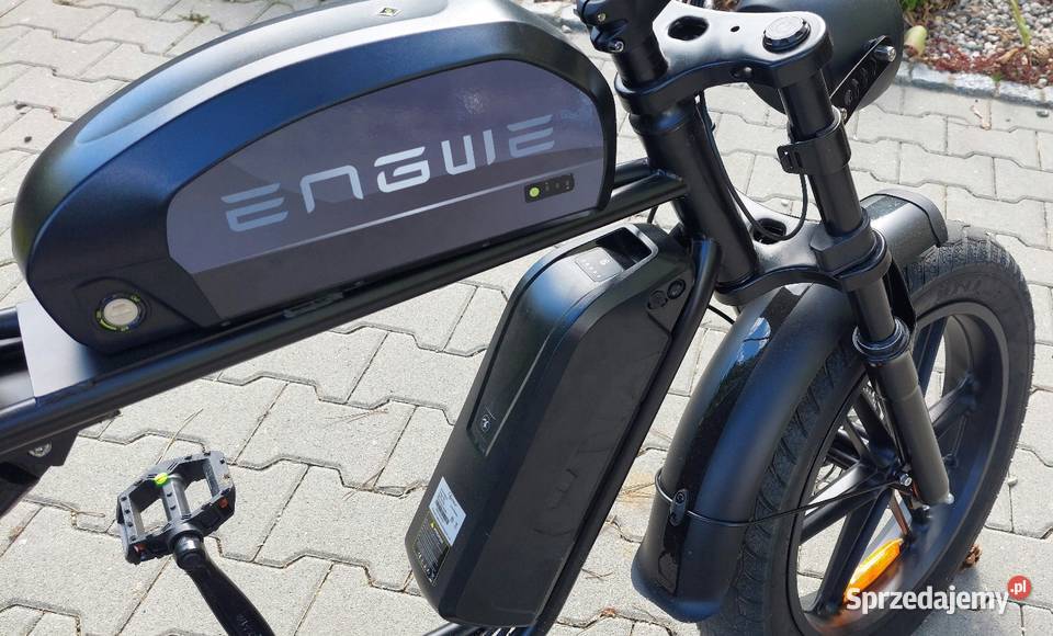 Rower elektryczny dwuosobowy engwe m1 zasieg 170 lubuskie Gorzów Wielkopolski sprzedam