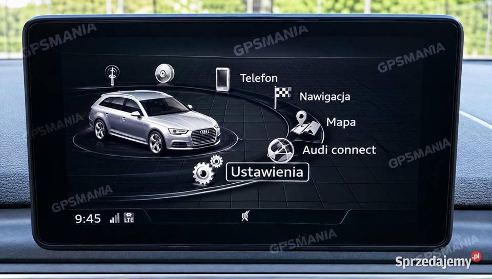 Audi MHS2 mapy Europy 2027 aktualizacja Nowość Aleksandrów Łódzki