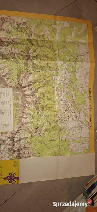 Pierwsze wydanie turystycznej mapy Tatrzański Łęczyca