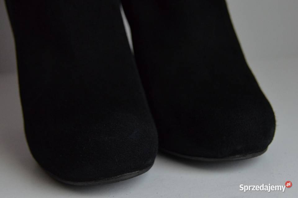 FANTASTYCZNA szpilka i platforma kozaki Barbara skóra Białystok