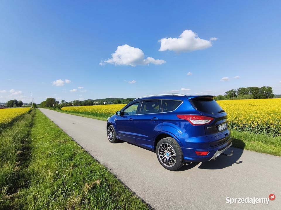 Ford Kuga 20 TDCI 163 automat 4x4 hak ksenon led ASR (kontrola trakcji) podkarpackie Dynów