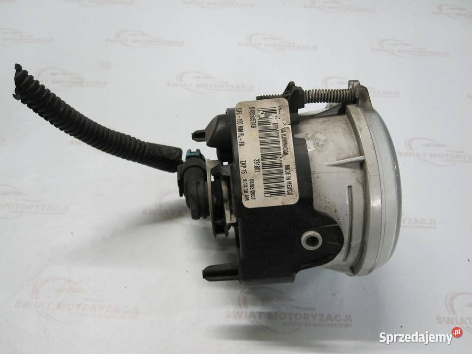 DODGE NITRO 08r halogen prawy 04805857AB sprzedam