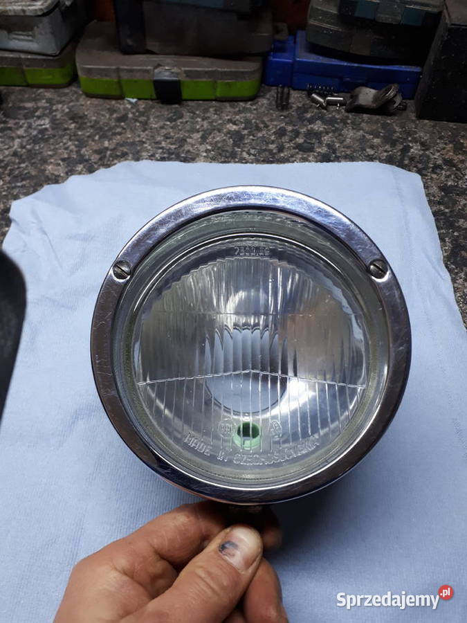 Lampa ramka że szkłem i odblaśnikiem Jawa Rzeszów