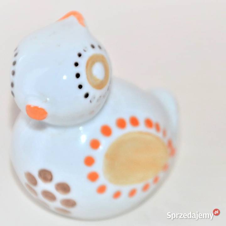 Kura i 2 kurczęta Art Deco porcelana Hollohaza Porcelana i szkło mazowieckie Warszawa