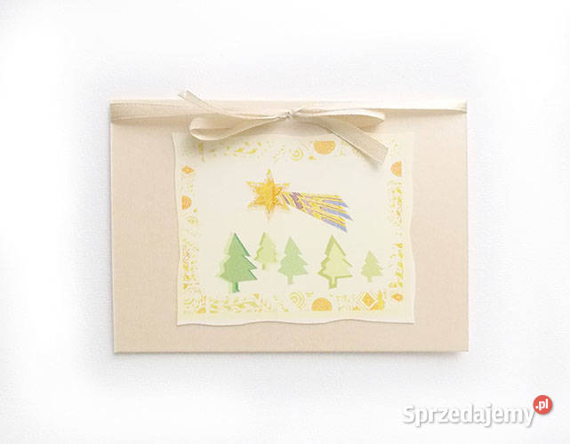 pastelowe kartki świąteczne Boże Narodzenie Szczecin