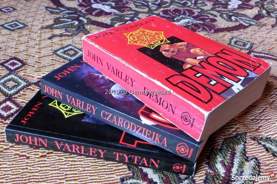 J Varley Tytan Czarodziejka Demon trylogia sf Proza i poezja