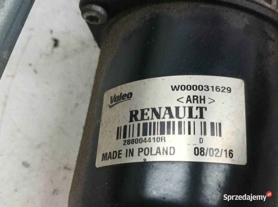 MECHANIZM WYCIERACZEK PRZÓD EUROPA Dacia Logan