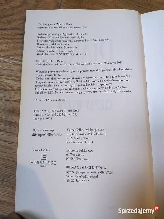 Ciepły wiatr Diana Palmer 2011 Stalowa Wola