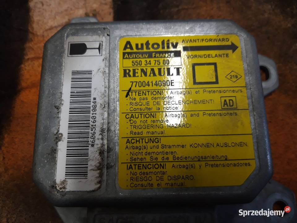 Moduł Airbag Megane 1 Sandomierz