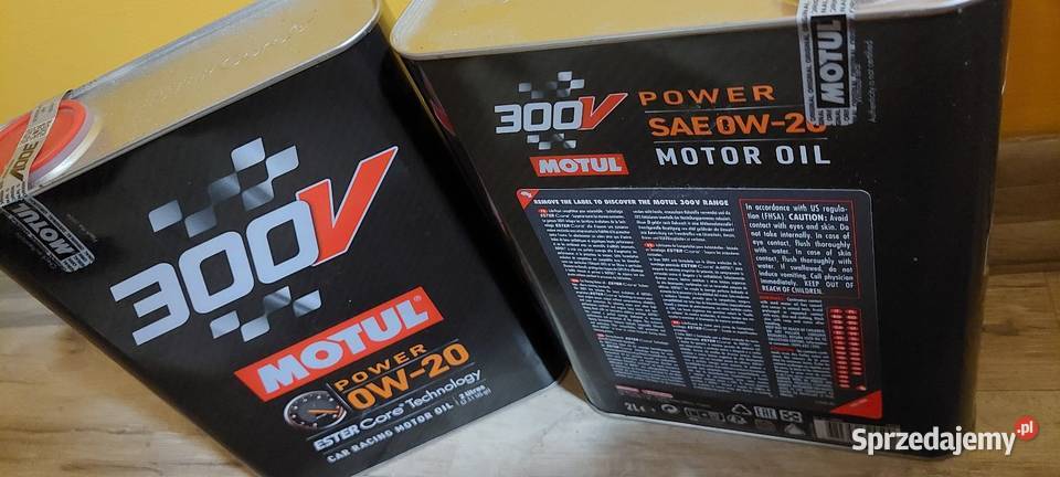 MOTUL 300V 0W20 OLEJ SYNTETYCZNY 2x2ltr Poznań