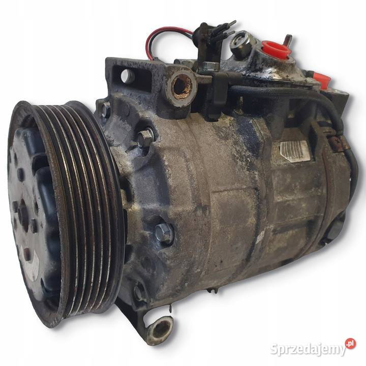 SPRĘŻARKA KLIMATYZACJI Audi A4 B6 30 V6 Części samochodowe Chełm