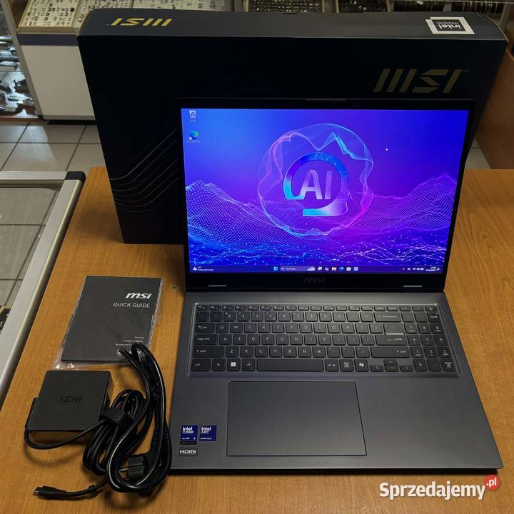 MSI Prestige 16 AI Evo 16 Intel Core Ultra 5 16 Elbląg