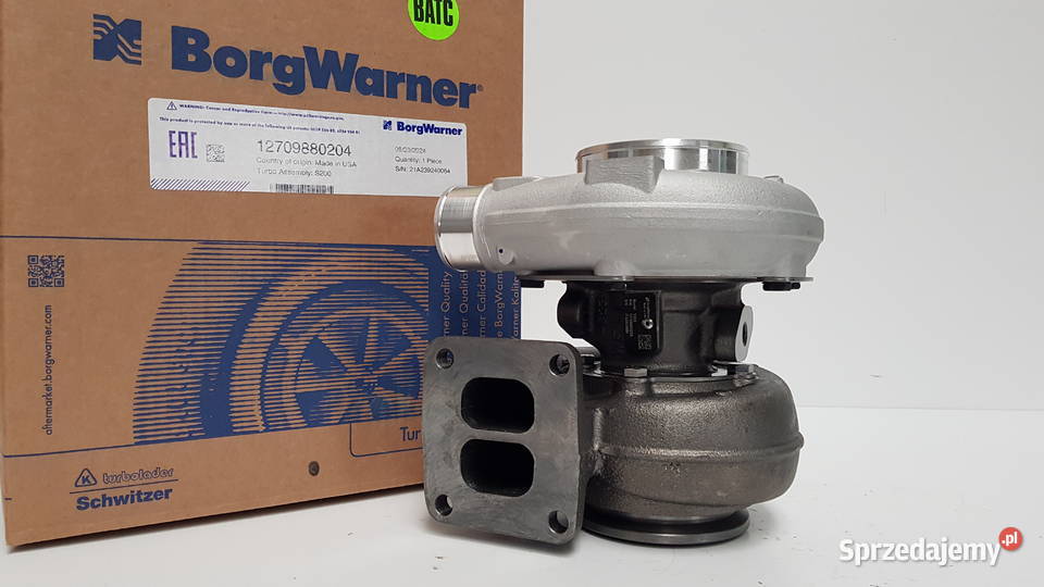 Nowa turbosprężarka BorgWarner KKK 12709880204 Siedlce