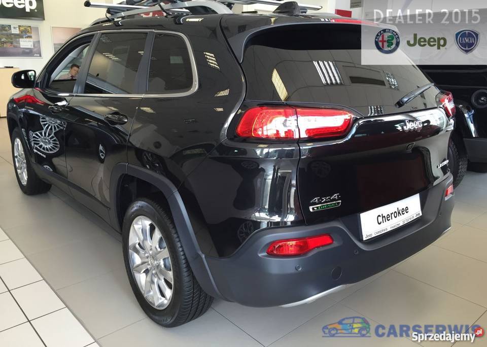 Do sprzedania Jeep Cherokee 2016 czarny mazowieckie Warszawa