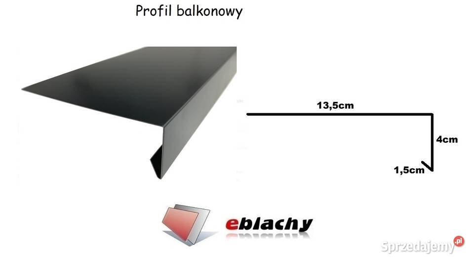 Profile balkonowe aluminiowe Obróbka balkonu Wrocław