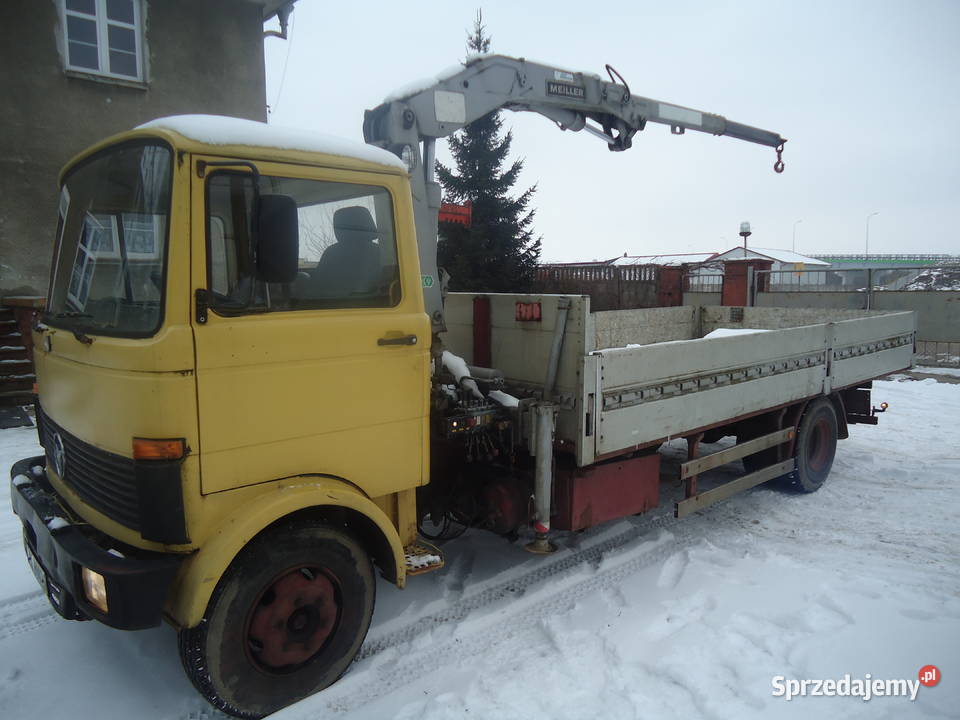 Samochód ciężarowy Mercedes 813 z HDS zachodniopomorskie