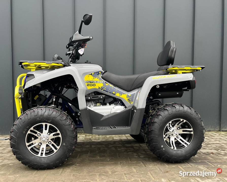 Quad Mikilon 200 HOMOLOGACJA T3B rejestracja Krosno