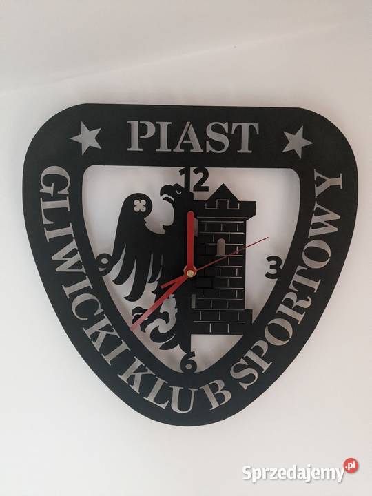 Piast Gliwice Zegar ścienny piłka nożna śląsk