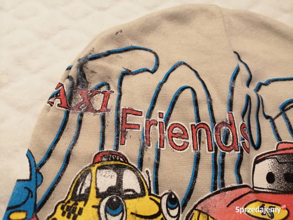 Czapka chłopięca beżowa auta taxi friends 45 Czeladź