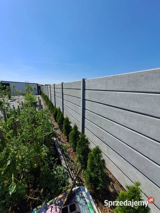 Ogrodzenia betonowe Wrocław Producent