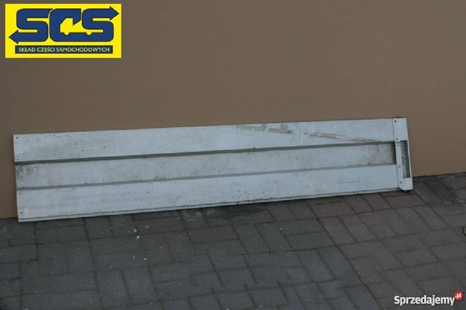 NACZEPA PLANDEKA KLAPA BOK BURTA ZABUDOWY 187x35 Bieleń sprzedam