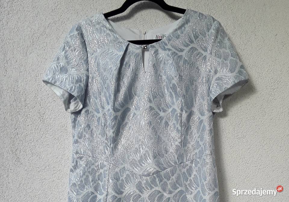 Piękna mieniąca sukienka r42 Warszawa sprzedam