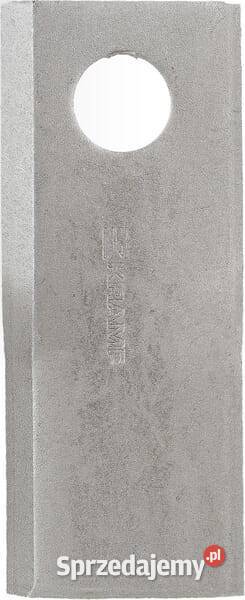 Nożyk kosiarki rotacyjnej prawy 118x48x4 mm