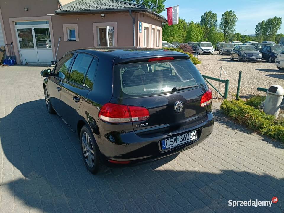 Volkswagen Golf VI 14 Benzyna 80 Klimatyzacja Zarejestrowany w Polsce kujawsko-pomorskie Dolna Grupa