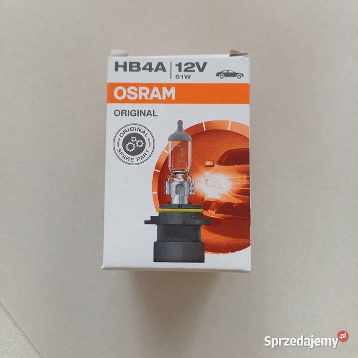 Żarówka halogenowa HB4A 51W Osram osobowe łódzkie Sieradz