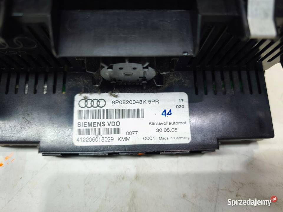 PANEL KLIMATYZACJI DMUCHAWY AUDI A3 8P Przystajń