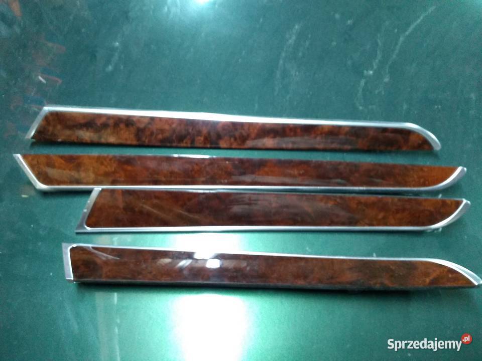 Audi A6 C6 4F Listwy dekory boczków drzwi przód warmińsko-mazurskie Miłki