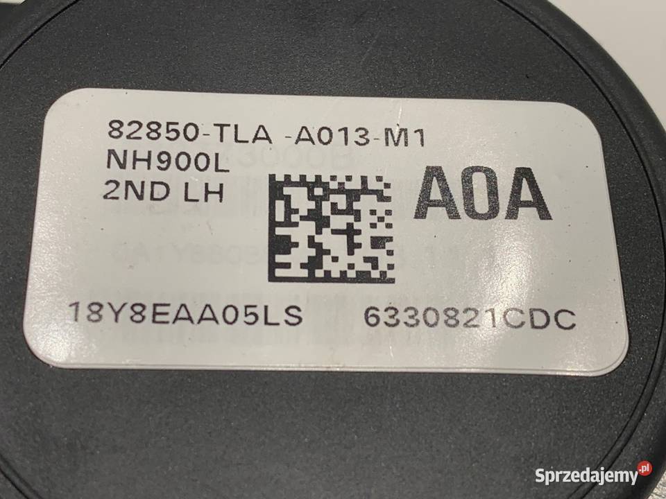 PAS BEZPIECZEŃSTWA LEWY TYŁ HONDA CRV V SUV LEWA osobowe Pasy bezpieczeństwa Wyposażenie wnętrza