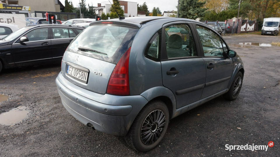 Citroen C3 zarejestrowany ubezpieczony Gwarancja szary Zielona Góra